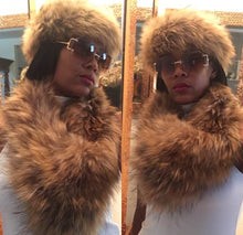 Load image into Gallery viewer, Scarf - Raccoon Fur Infinity