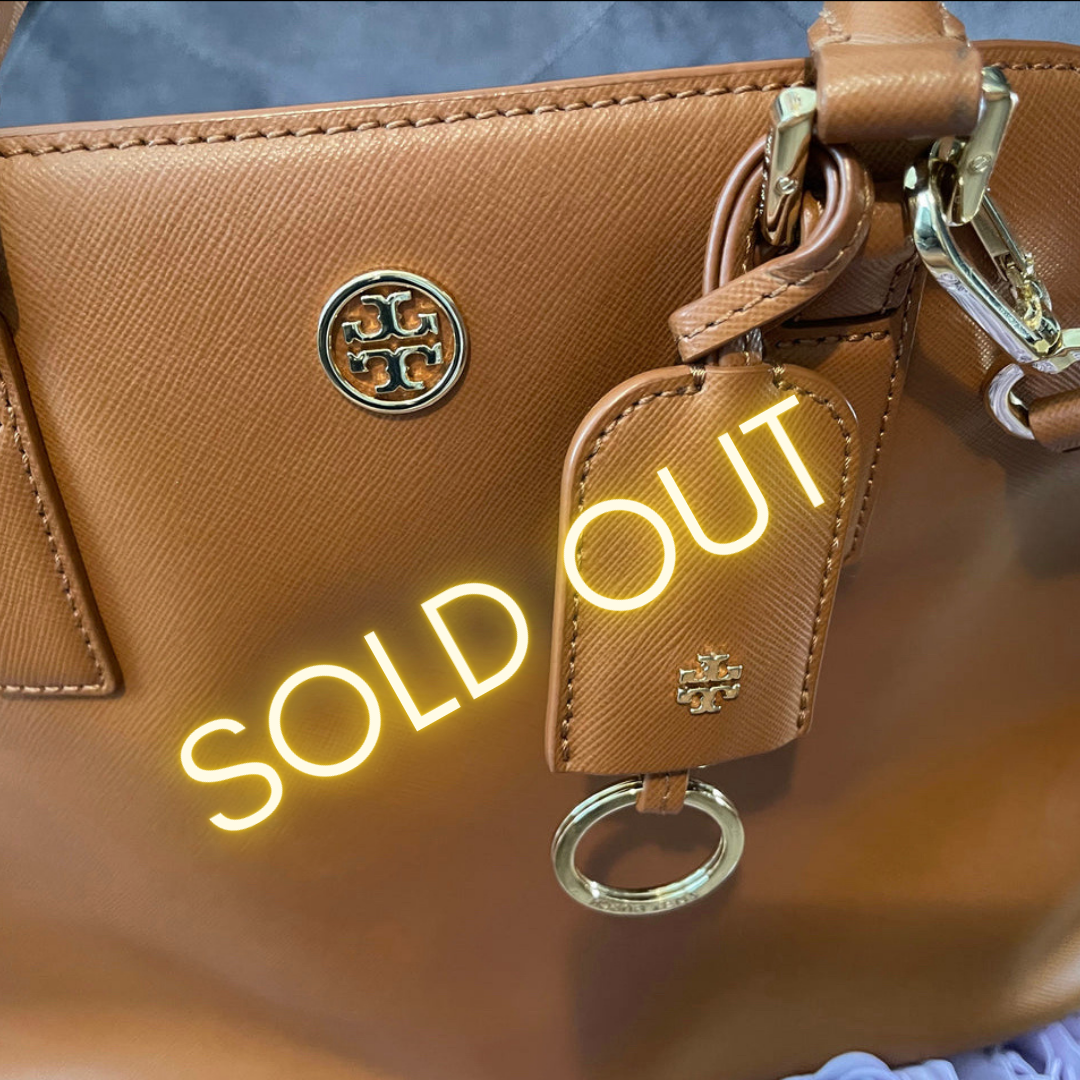 Tory burch camel sales bag