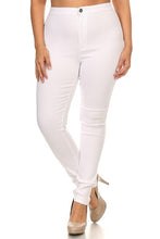 Load image into Gallery viewer, Flatter Me Jeans (PLUS- WHITE)
