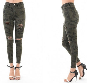 FLATTER ME JEANS (CAMOUFLAGE)
