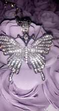 Load image into Gallery viewer, BUTTERFLY (Rhinestone/Silver)
