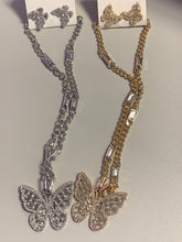 Load image into Gallery viewer, BUTTERFLY SET (Cuban Link)
